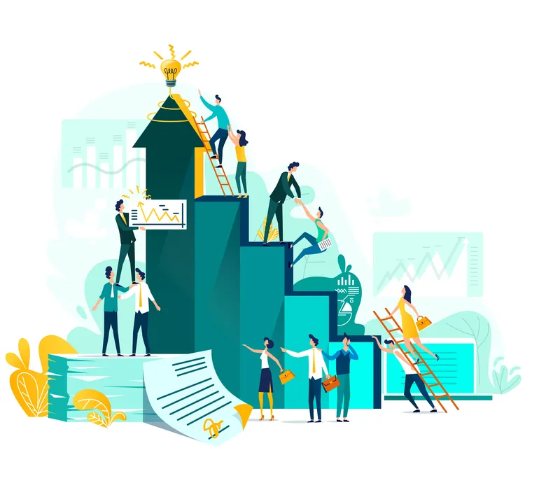 Webooz team building digital solutions for business growth